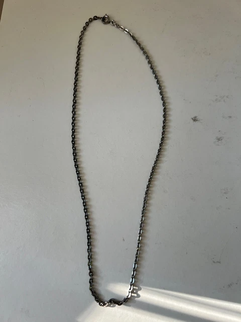 Chaine Argent Maille Forçat Ronde - Orus Bijoux