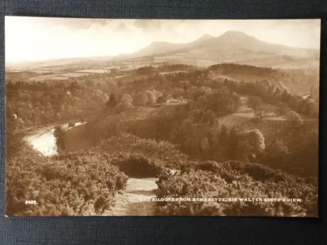 Scotland , Sir Walter Scott's view of The Eildons from Bemersyde