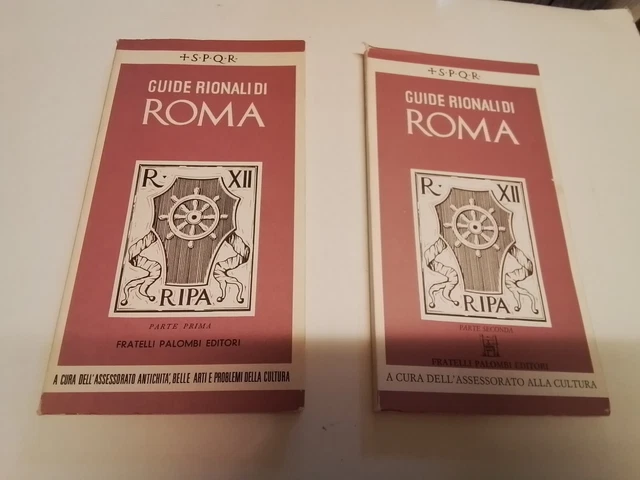 Guide rionali di Roma. Rione XII: Ripa., 2 Voll, 24s24