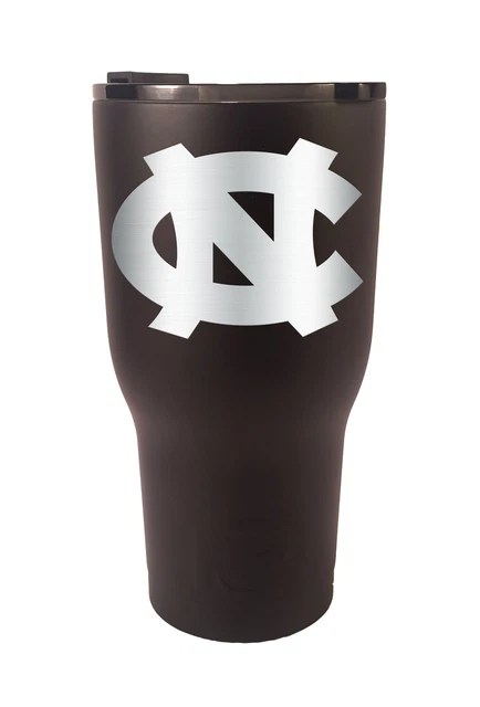 North Carolina Tarheels RTIC Laser Engraved 20 or 30 oz Stainless Steel Tumbler