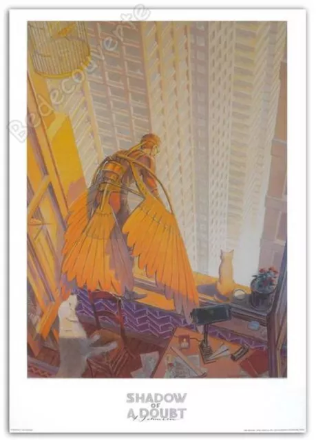 Affiche François SCHUITEN Shadow of doubt 1000 Editions 68x98 cm