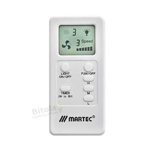 Mplcds Slimline Premium Martec Lcd Ac Ceiling Fan Remote Control Kit Elite Flush