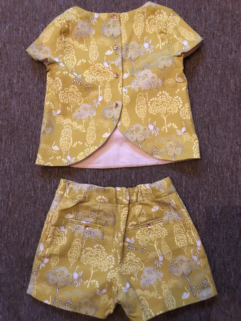 Autograph Louise Wilkinson @ M&S Girls Formal Top & Shorts Set Age7-8