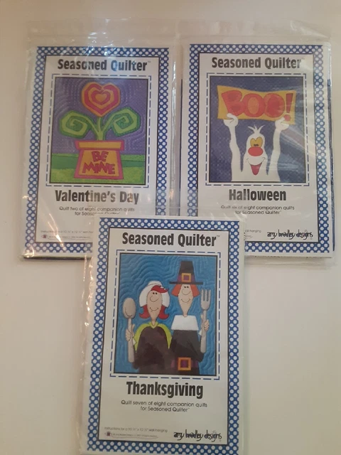 Juego de edredones sazonados de Amy Bradley Designs 3 kits colgantes de pared