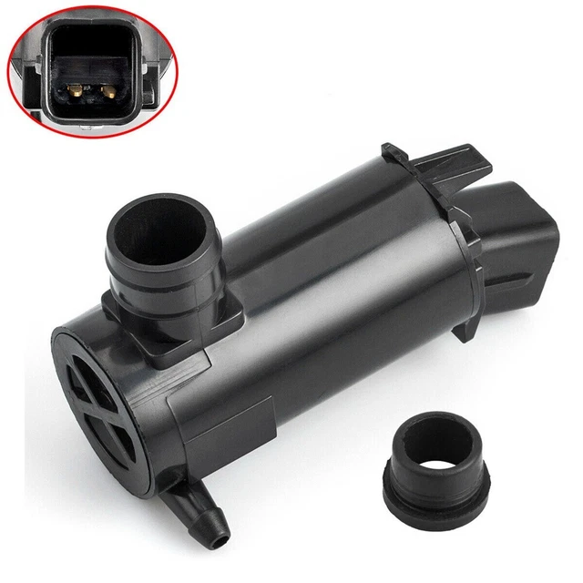 Washer Pump Rubber Plug 12V 98510-2G000 Black Washer Pump Windshield Washer Pump