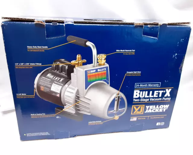 Yellow Jacket 93600 BULLET®X 7 CFM Vacuum Pump 0525711