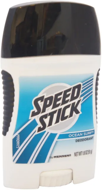 Desodorante Speed Stick para hombre protección 24 horas aroma surf océano 1,8 oz paquete de 2