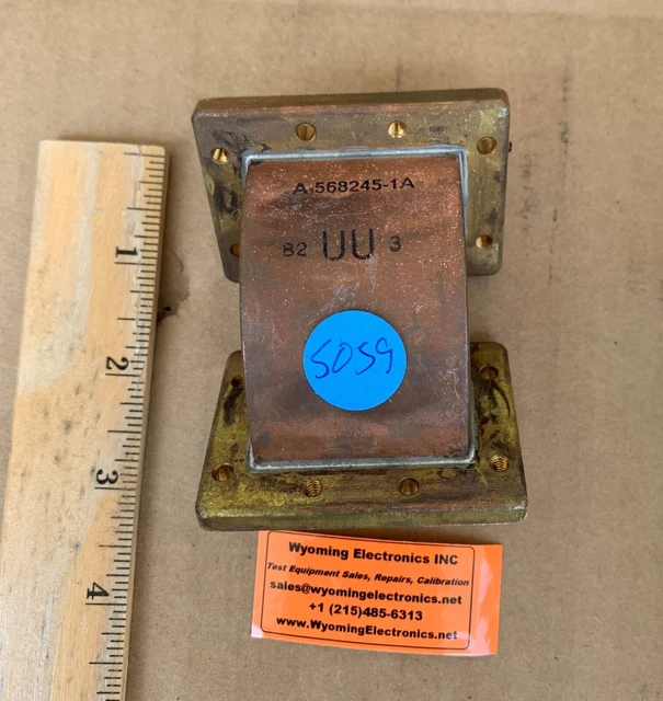 Western Electric A568245-1A Micro Waveguide Elbow  Copper