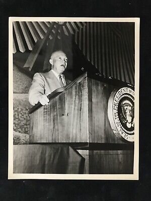 Dwight D. Eisenhower 34th President 8x10 Black and White Photo