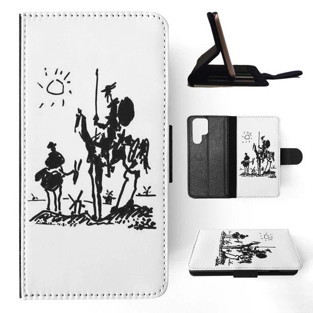 Flip Case For Samsung Galaxy|Pablo Picasso - Don Quixote Art Paint
