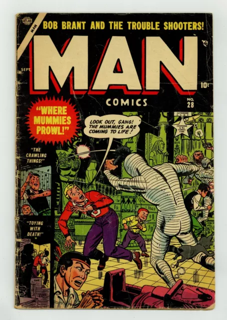 Man Comics #28 FR/GD 1.5 1953