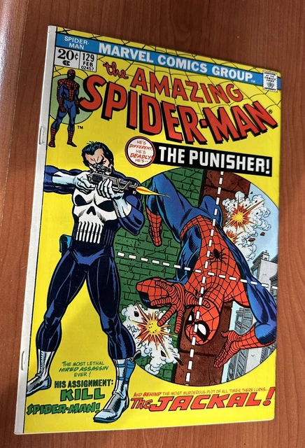 Amazing Spider-Man 129 1974 approx 5.5-6 condition
