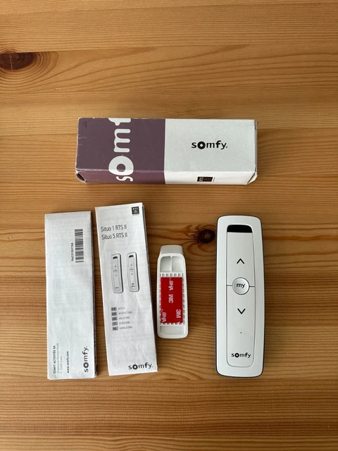 Control remoto SOMFY Situo 1 RTS Pure II para persianas motorizadas