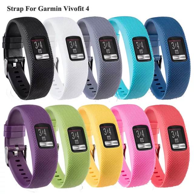 Band Accessories Sillicone For Garmin Vivofit 4 Smart Watch Soft Strap Bracelet