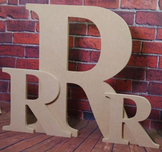 Wooden Letters-From 10 cm to 50 cm-MDF Numbers-Names-Signs-Kids-Wall-toy box