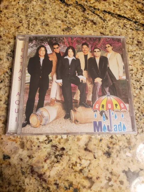 Grupo Mojado - Estas Aqui CD - Fonovisa 1999 - New Sealed - Rare