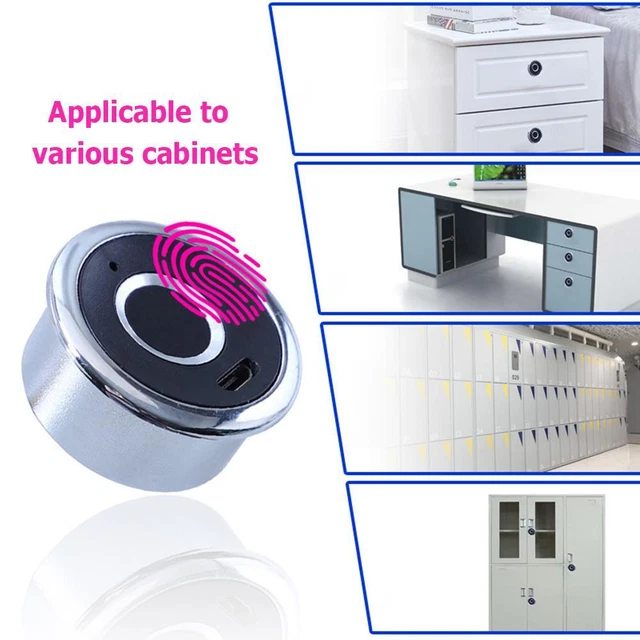 SMART ELECTRONIC DRAWER Fingerprint Lock Biometric AntiTheft Security