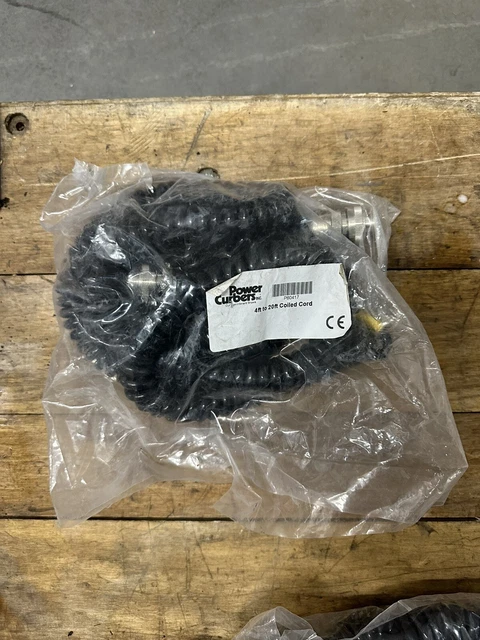Power Curbers P60417 4ft To 20ft Coiled Cord