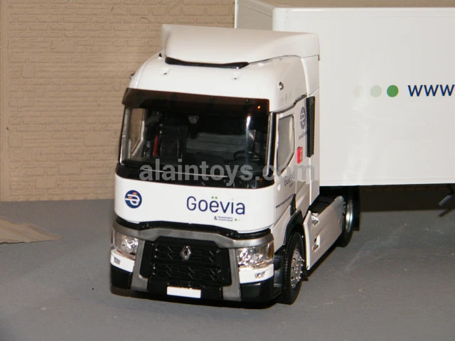 Eligor 1/43 - Remorque Renault Premium Transports Savin Verte - Réf 113084