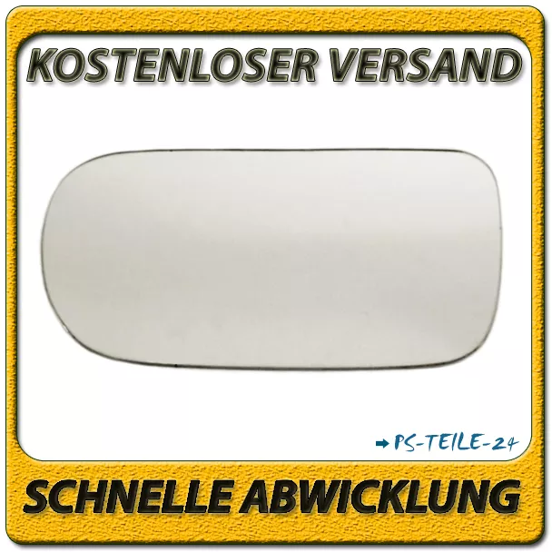 Spiegelglas für JAGUAR XK8 XKR 1996-2006 links Fahrerseite konvex