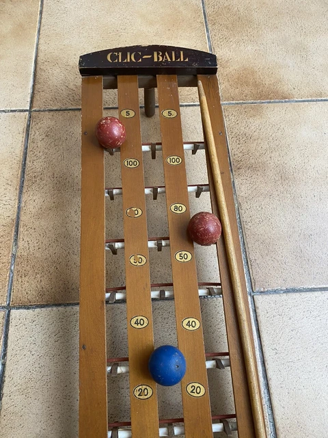 ANCIEN JEU JOUET tôle lithographiée clic-clac cri-cri militaire
