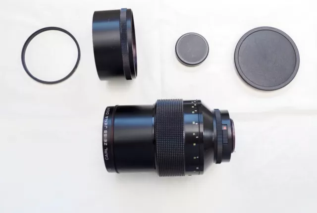 Carl Zeiss Jena DDR MC electric Sonnar 200mm f2.8 Telephoto Lens M42 Pentax Sony