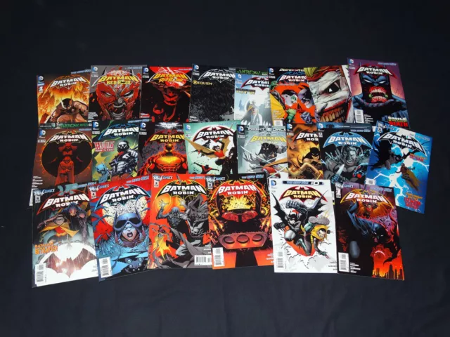 Batman & Robin #0-20+ Annual #1 Complete Run All 1st Prints VF/NM DC New 52