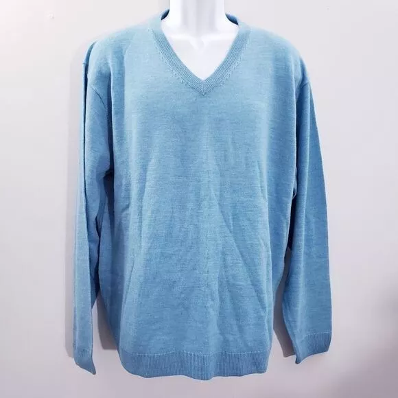 TURNBURY EXTRA FINE Merino Wool Sweater Men's Size XL $24.99 - PicClick