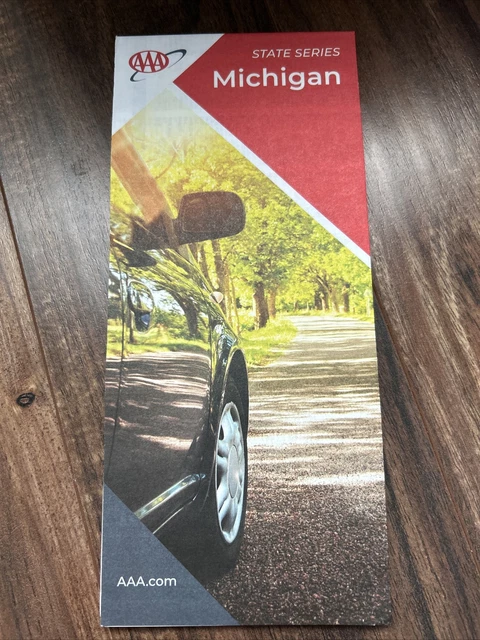 Michigan State Map AAA Roadmap NEW 2022