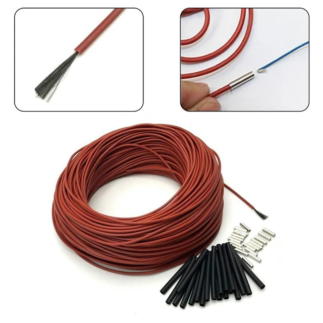 Energy efficient Floor Heating Solution 12K Carbon Fiber Electric Heating Wire