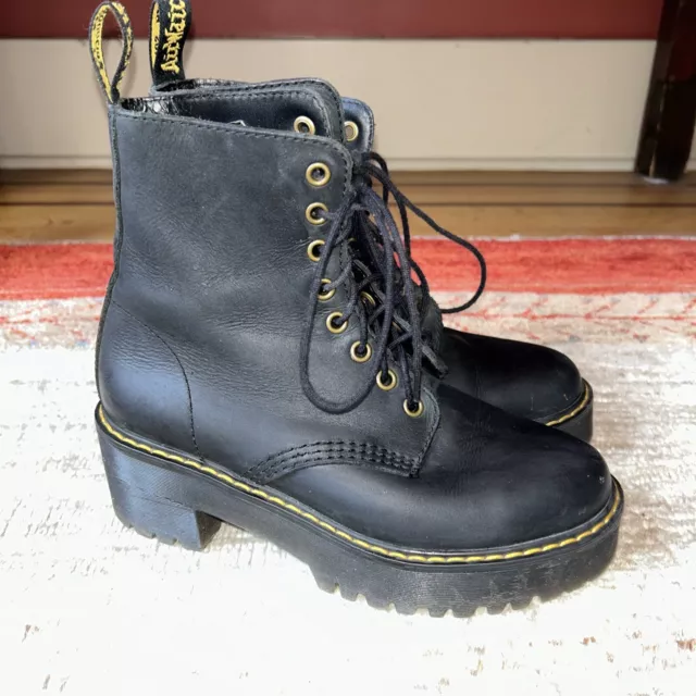 Dr martens shriver hi wyoming heeled deals ankle boots in black