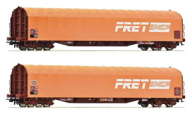 Wagon Bâché Long Vert PIKO – B Cargo 66323 – Modélisme Ferroviaire – NEUF