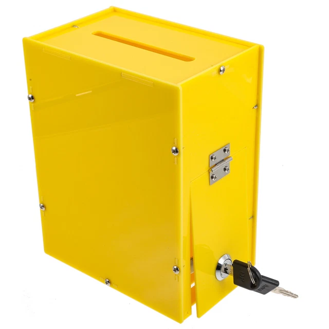 Wall Mounted Mail Box Ballot Box Donation Box Lock Mailbox Lock Suggestion Box