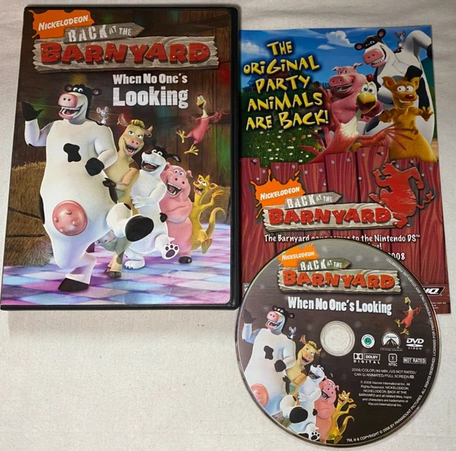 BACK AT THE Barnyard When No One's Looking DVD 2008 Animation 8