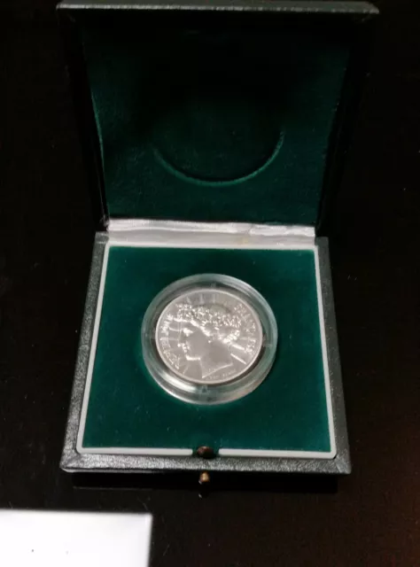 Tres Belle Piece De 100 Fr  Argent Piefort Fraternité De 1988  Avec Son Ecrin