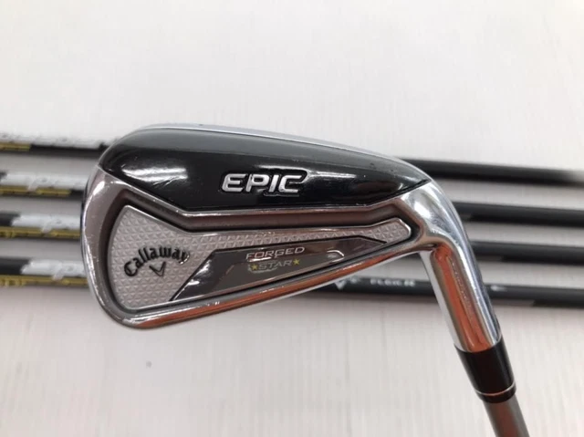 Set De Fers Callaway Epic 2017 Gaucher 5-9, PW - 6 Pièces, Shaft N.S.PRO MODUS3 S