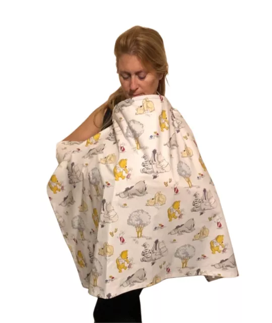 Breastfeeding Baby Blanket - Winnie The Pooh -  Nursing Cover