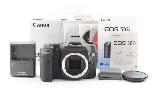 Canon EOS 50D 15.1MP Digital Body w/BOX [3398shot!! NEAR MINT]  from Japan