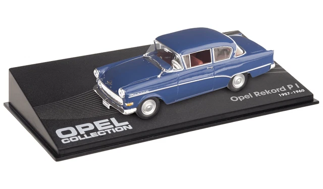 Opel Kapitän 1938/1940 Negro - Colección Ixo/Altaya 1/43 (Modelo