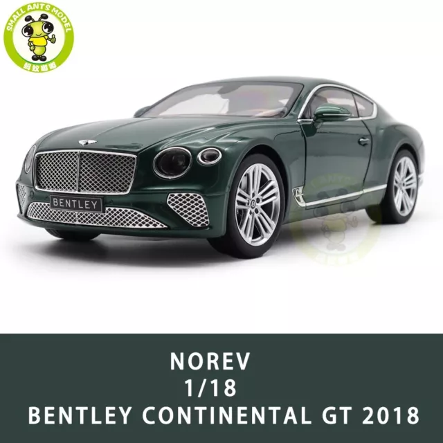 Norev 1:18 2018 Bentley Continental GT, Apple Green Metallic