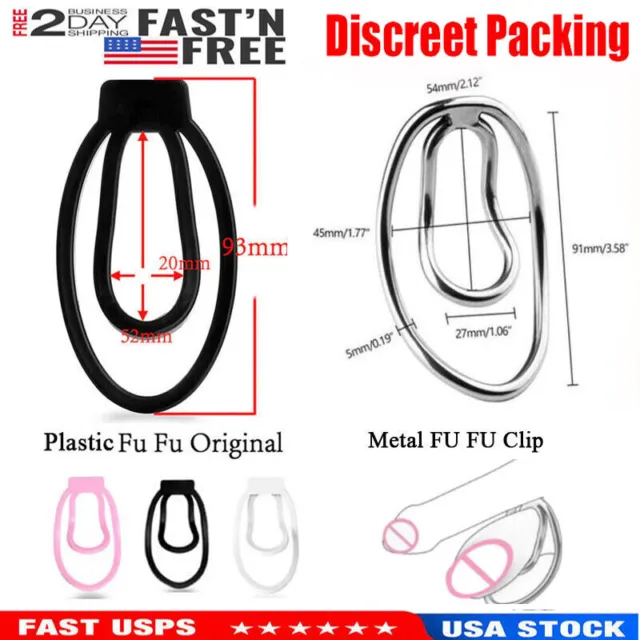 Resin Chastity With The Fufu Clip Sissy Male Chastity Training Device Clip Cages