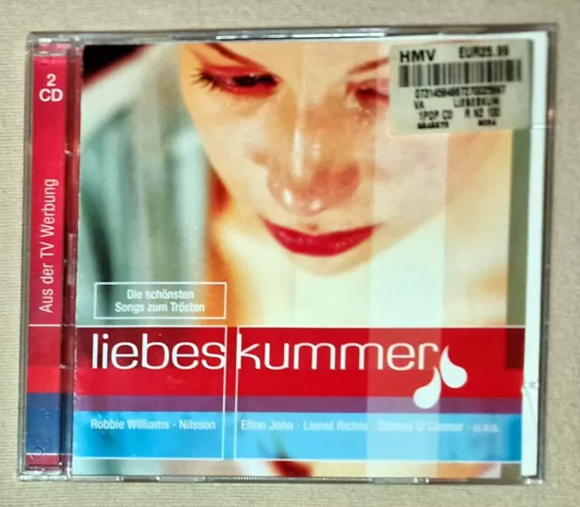 Doppel CD - Liebeskummer - Die schönsten Songs zum Trösten - CD´s