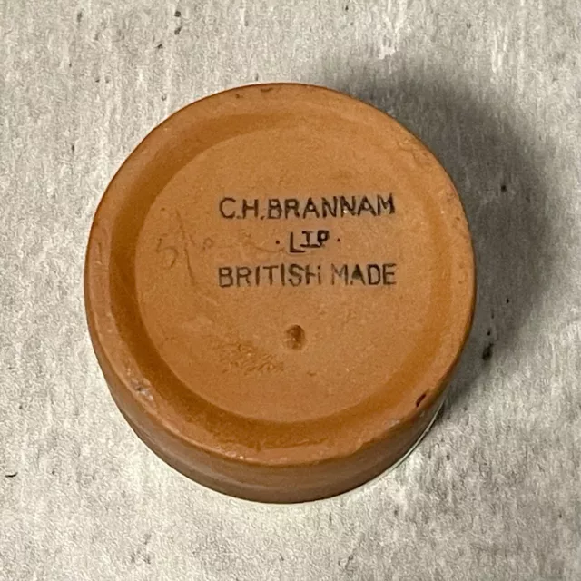 Antique Mustard Pot - BALMORAL CH Brannam Pottery 1880s Queen Victoria Endorsed 2