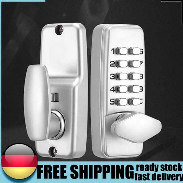 Waterproof Code Lock METAL MECHANICAL CODE Lock Antirust Waterproof Digital Door Lock for ...