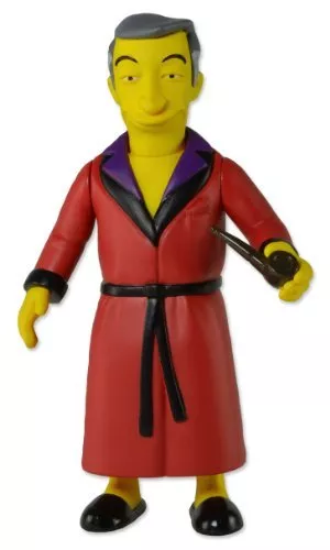 Simpsons 25th Anniversary Series 1 Hugh Hefner Figure 5 Inch New Sealed