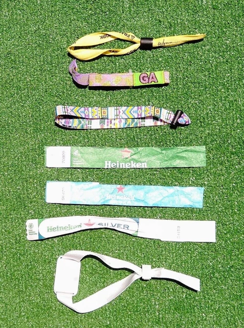 Coachella 2023 Music&Arts GA Wristband+Bad Bunny Light Bracelet+5Assorted Bands Coachella 2023 Music&Arts GA Wristband+Bad Bunny Light Bracelet+5Assorted Bands
