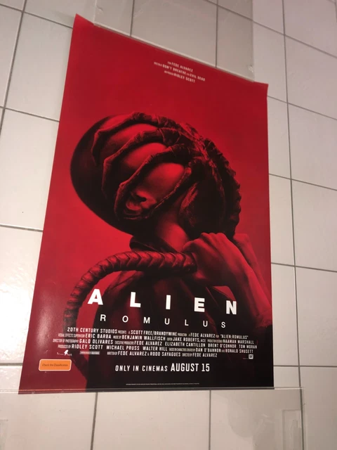 ALIEN ROMULUS 2024 August 15 X Horror Cult Ds Os Teaser Cinema Poster ...