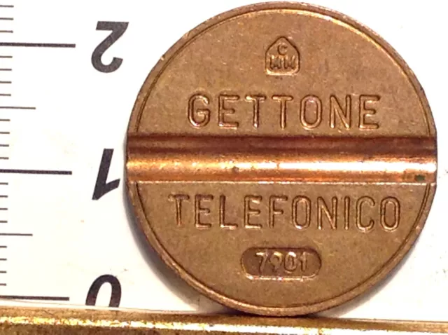 Gettone Telefonico 7901(Gennaio 1979) Coniato Da Cmm