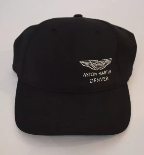 Aston Martin Hat Adult Strapback Black Adjustable Cap Denver Luxury Supercar F1