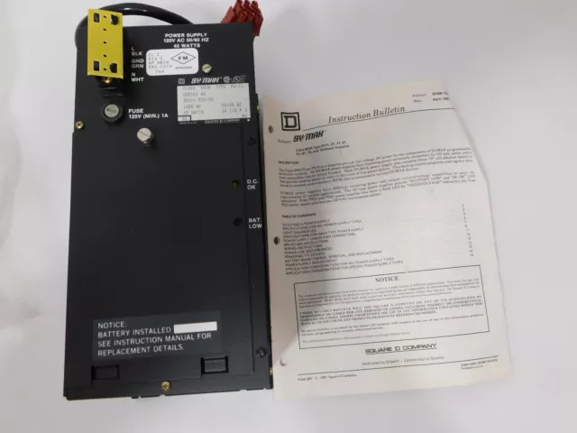 Schneider / Square D 8030PS11 Sy/Max Electronic Power Supply NOS NIB